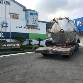 DỰ ÁN VẬN CHUYỂN HÀNG CHO VINAMILK